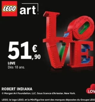 LEGO Art LOVE