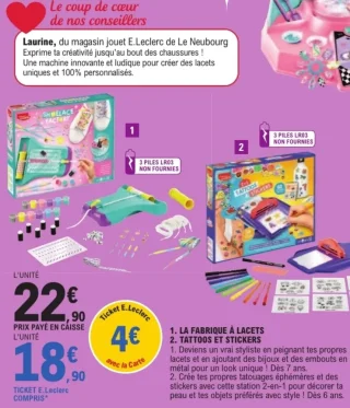 La fabrique à lacets / Tattoos et stickers