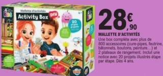 Mallette d'activités Activity Box 4all KIDS