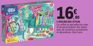 L'Atelier des Stylos iDEA Clementoni