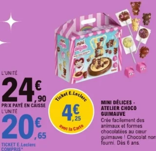 Mini Délices - Atelier choco guimauve