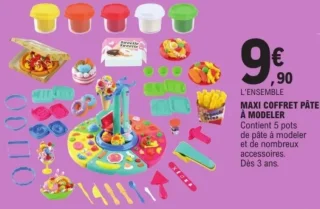 Maxi coffret pâte à modeler