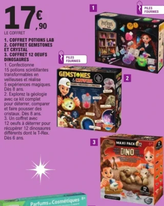 Coffret 12 oeufs dinosaures Maxi Pack Dino Buki