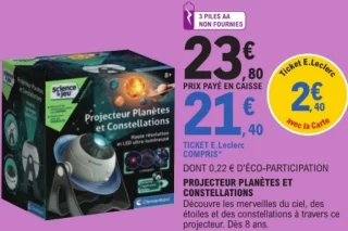 Projecteur planètes et constellations Clementoni