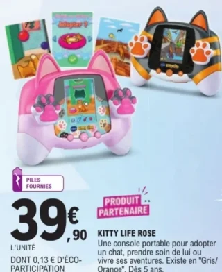Console portable Kitty Life Rose VTech