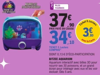 Aquarium interactif Bitzee Aquarium