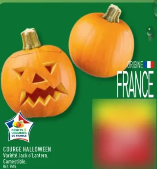 Courge Halloween Jack o'Lantern