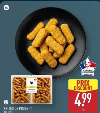 Frites de poulet