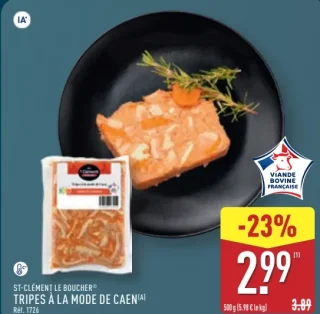 St-Clément Le Boucher Tripes à la mode de Caen