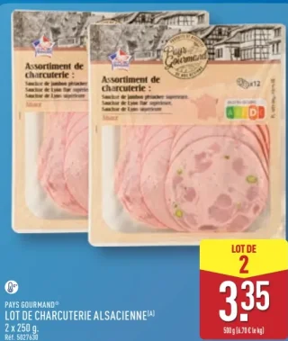Lot de charcuterie alsacienne Pays Gourmand