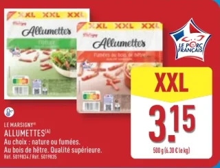 Allumettes de porc Le Marsigny