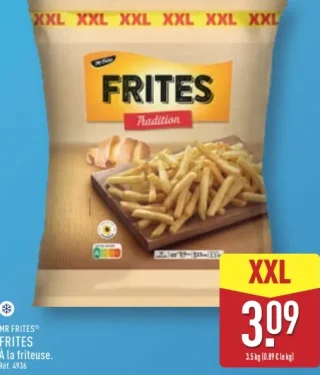 Frites à la friteuse XXL Mr Frites