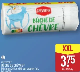 Bûche de chèvre XXL Chèvrefin