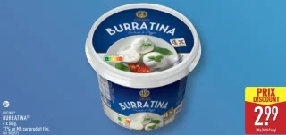 Cucina Burratina 17% MG 4 x 50 g