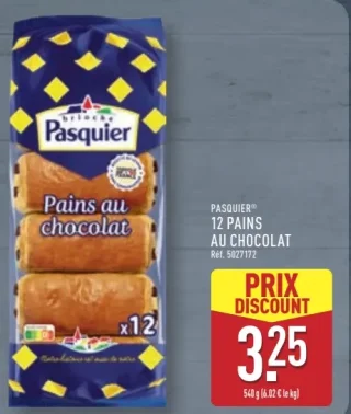 12 pains au chocolat Pasquier