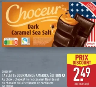 Tablette gourmande America Édition Choceur