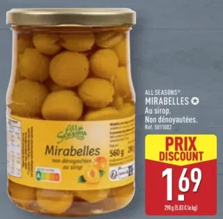Mirabelles au sirop All Seasons
