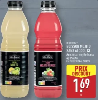 Boisson Mojito Sans Alcool Rio D'oro