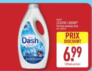 DASH Lessive liquide Parfum envolée d'air