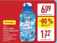 Lenor Adoucissant ultra concentré Fresh air