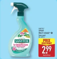 SANYTOL Spray Multi-usage Sans javel 750 ml