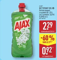 AJAX Nettoyant sol Parfum muguet 1,25 L