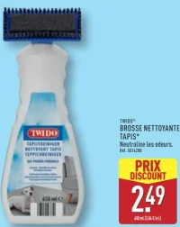 Twido Brosse nettoyante tapis