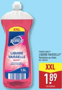 Power Force Liquide vaisselle Baies