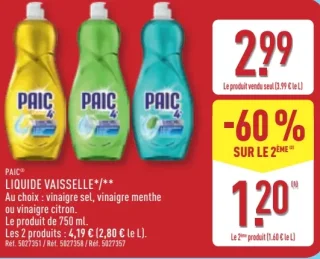 Paic Liquide vaisselle