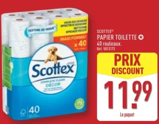 Scottex Papier toilette 40 rouleaux