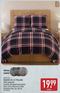 Parure de lit polaire Novitesse