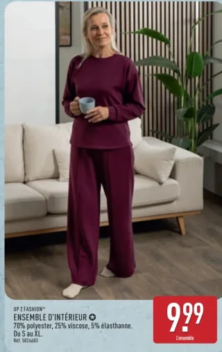 Ensemble d'intérieur UP 2 FASHION