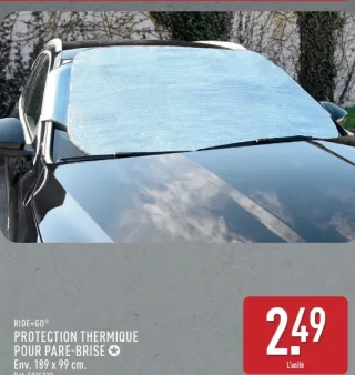Protection thermique pour pare-brise Ride+Go