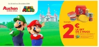 Set de 2 mugs Super Mario