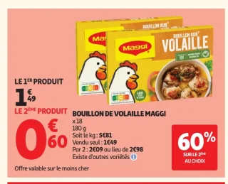 Bouillon de volaille Maggi