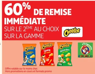 Biscuits apéritifs Cheetos