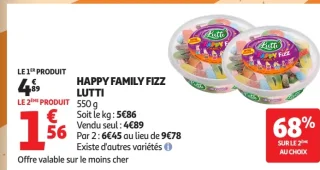 Happy Family Fizz Lutti