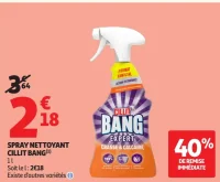 Spray nettoyant Cillit Bang Expert crasse & calcaire