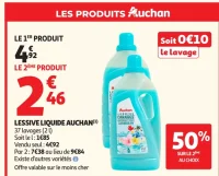Lessive liquide Auchan