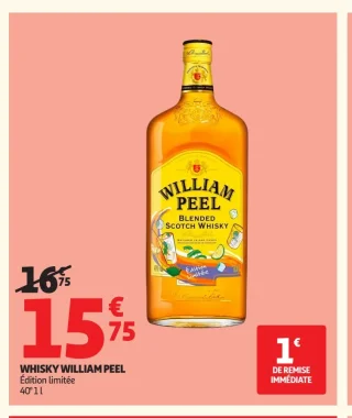 Whisky William Peel Édition limitée