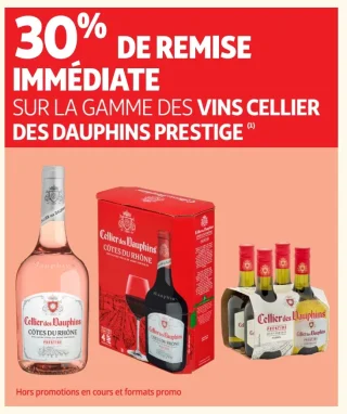 Gamme des vins Cellier des Dauphins Prestige