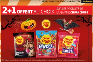 Bonbons et sucettes Chupa Chups