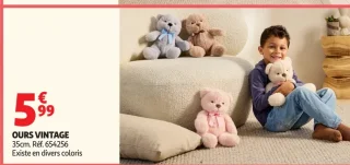 Ours vintage 35cm One Two Fun