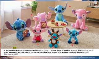 Peluches Stitch & Angel Disney