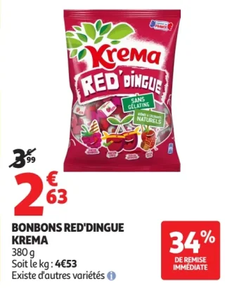 Bonbons Red'dingue Krema