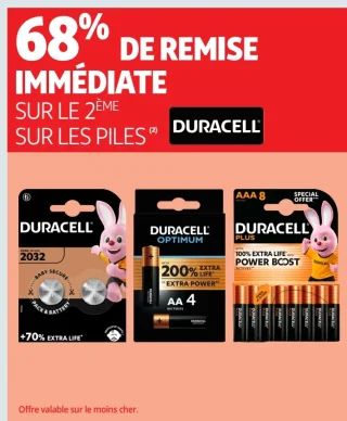 Piles Duracell