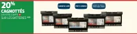 Batteries auto Auchan