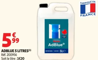 AdBlue 5L Auchan
