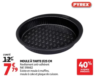 Moule à tarte Ø 25 cm Pyrex