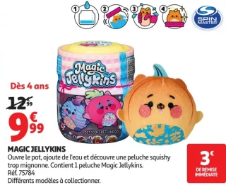 Peluche squishy Magic Jellykins